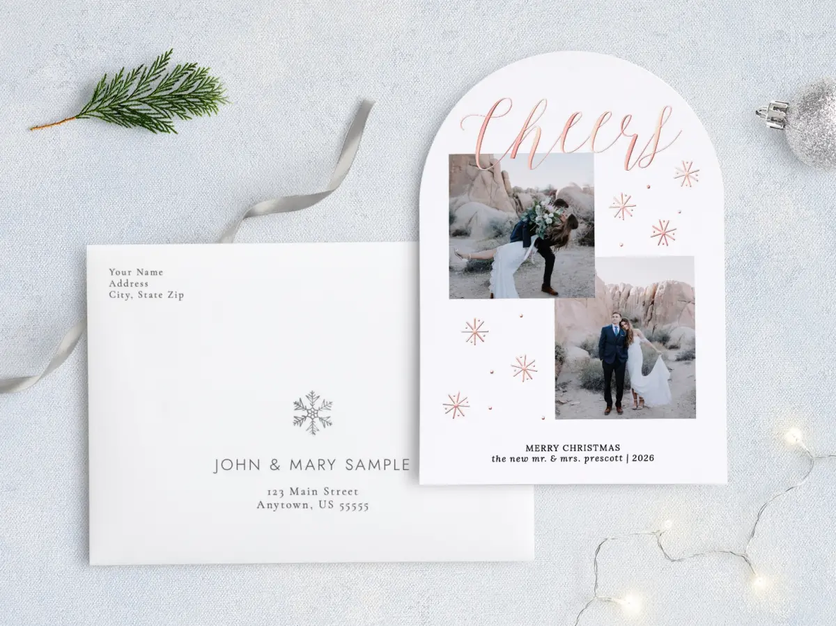 Front with Envelope Design