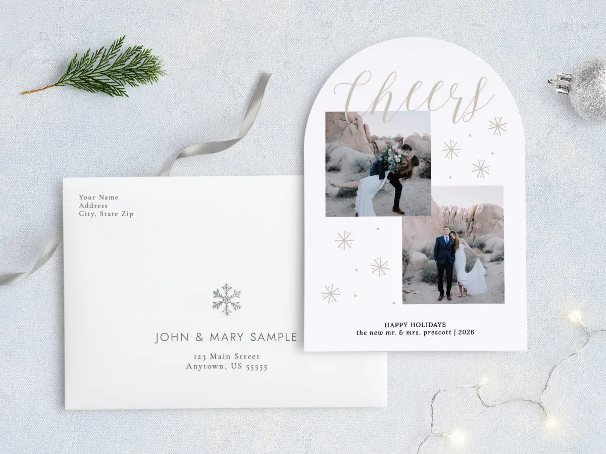 Front with Envelope Design