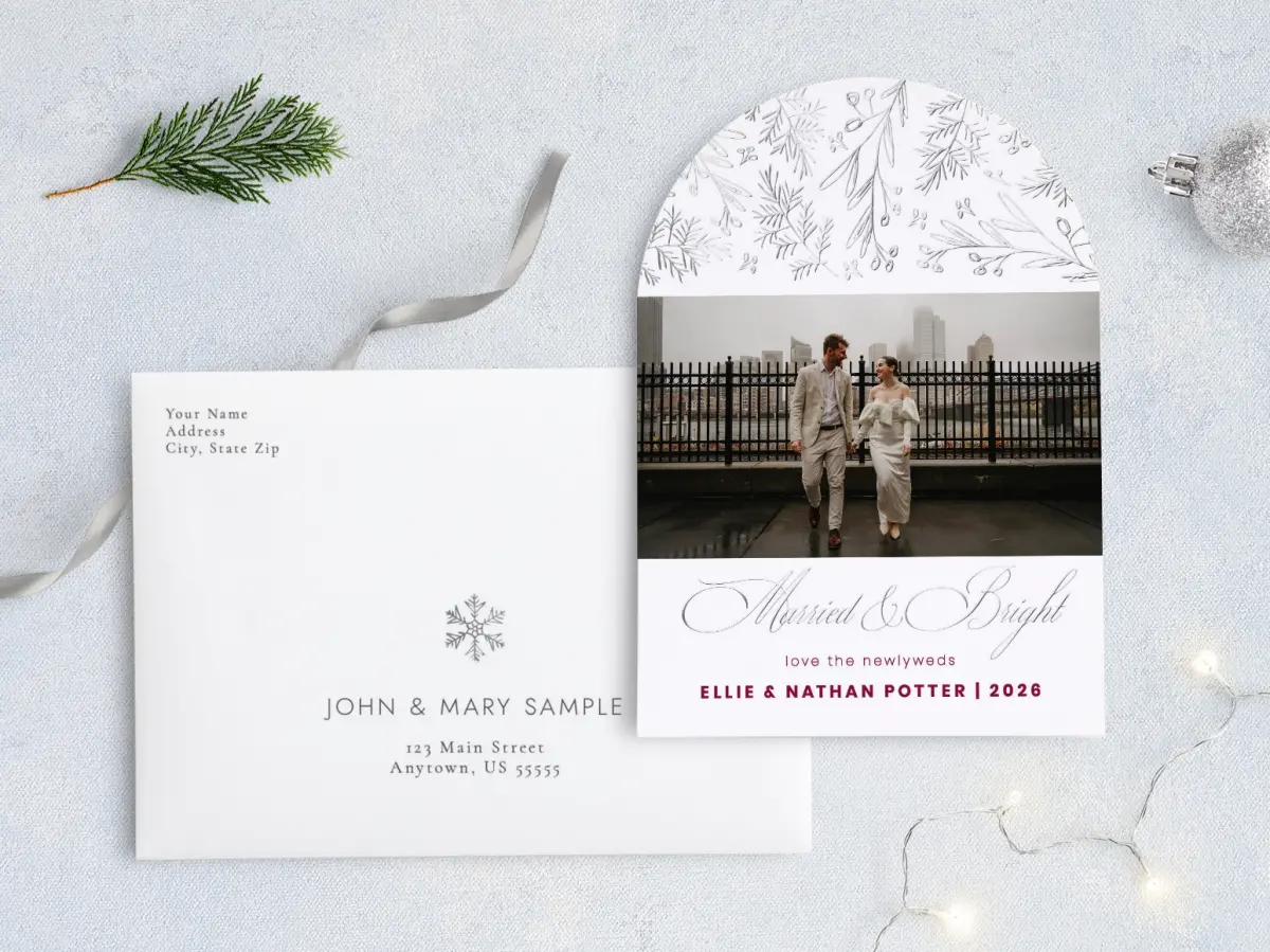 Front with Envelope Design
