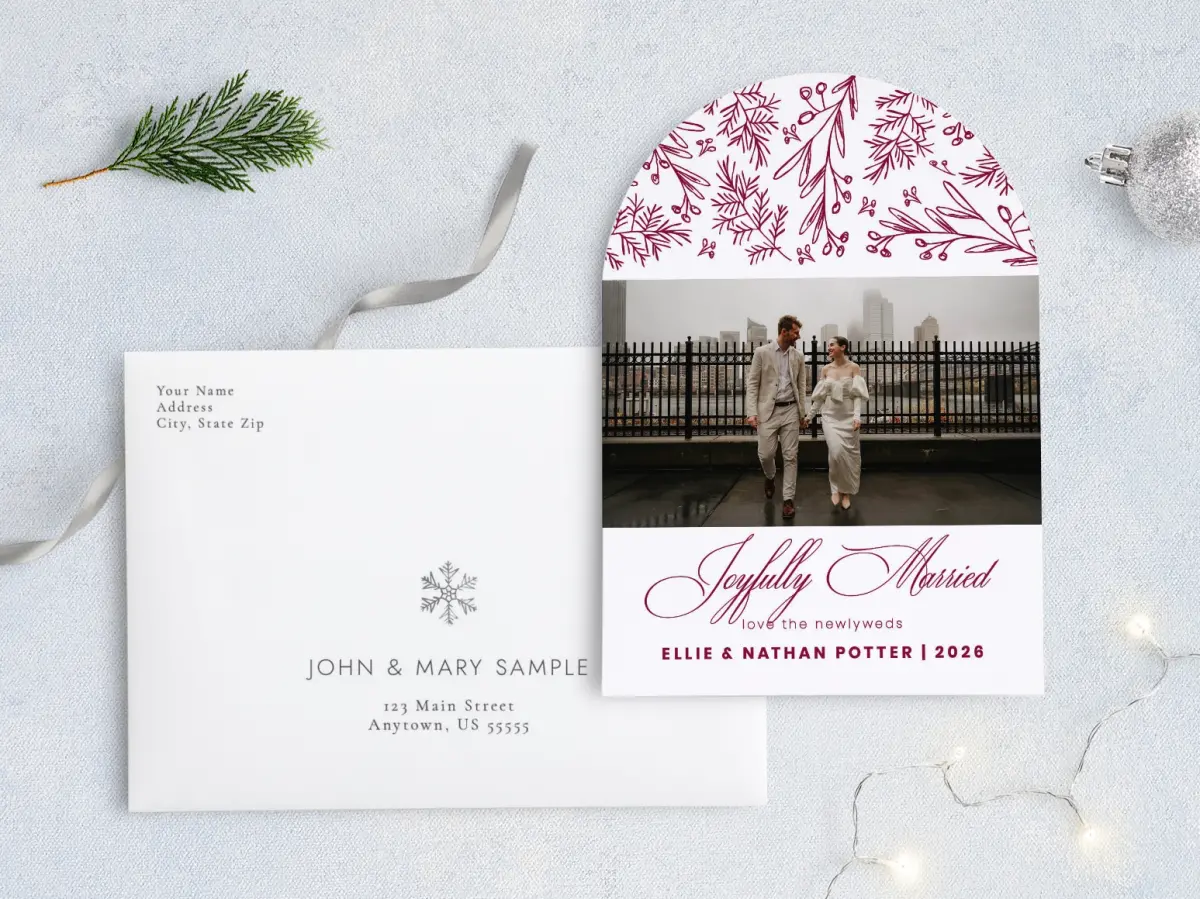 Front with Envelope Design