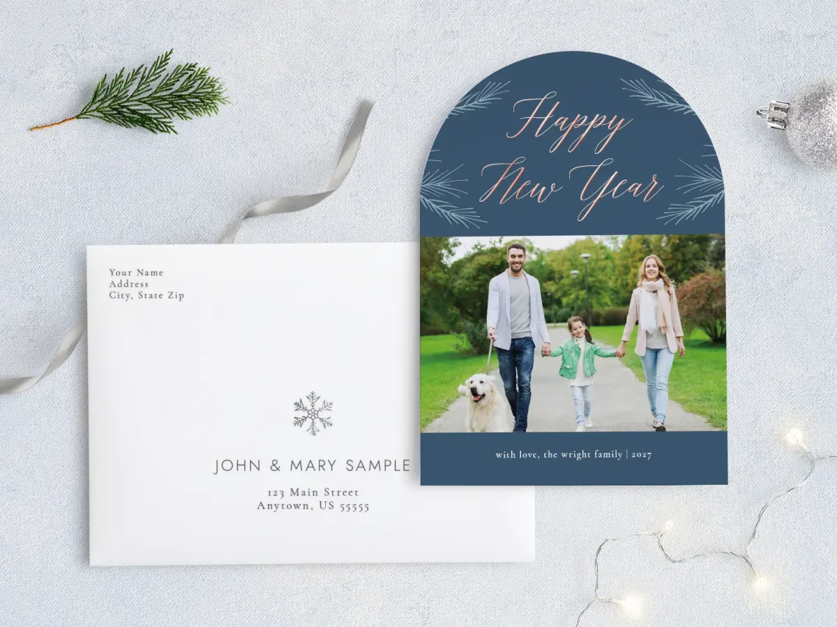 Front with Envelope Design