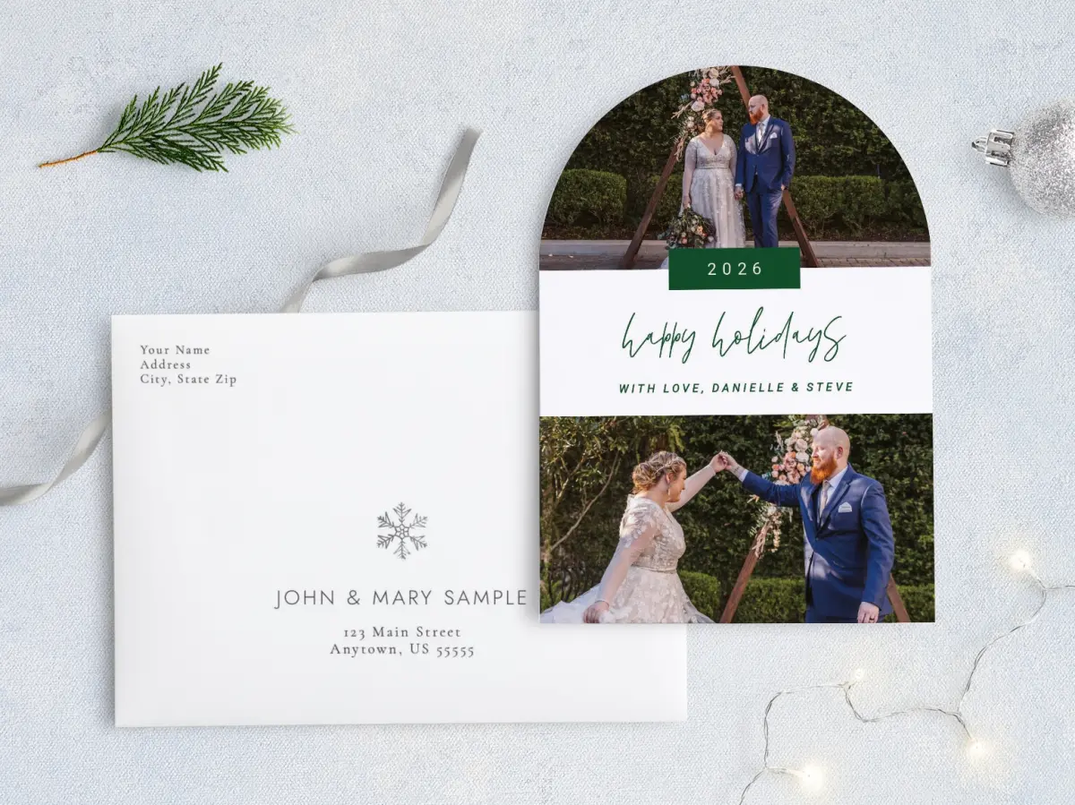 Front with Envelope Design