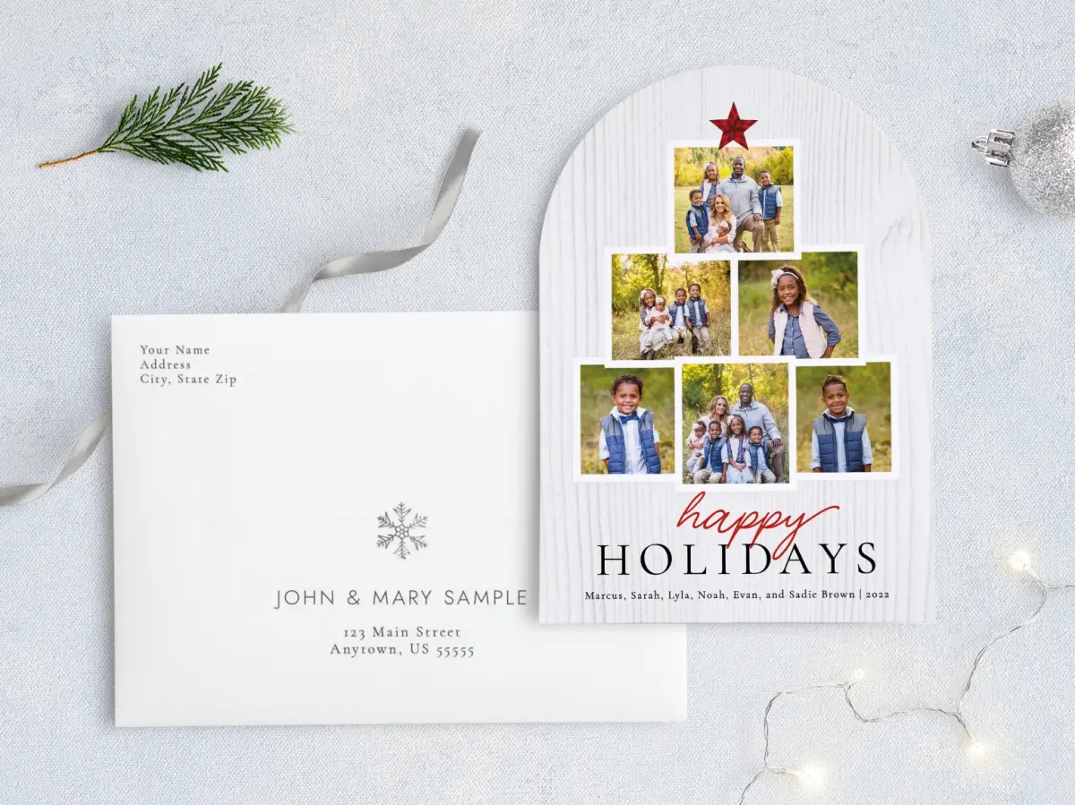 Front with Envelope Design