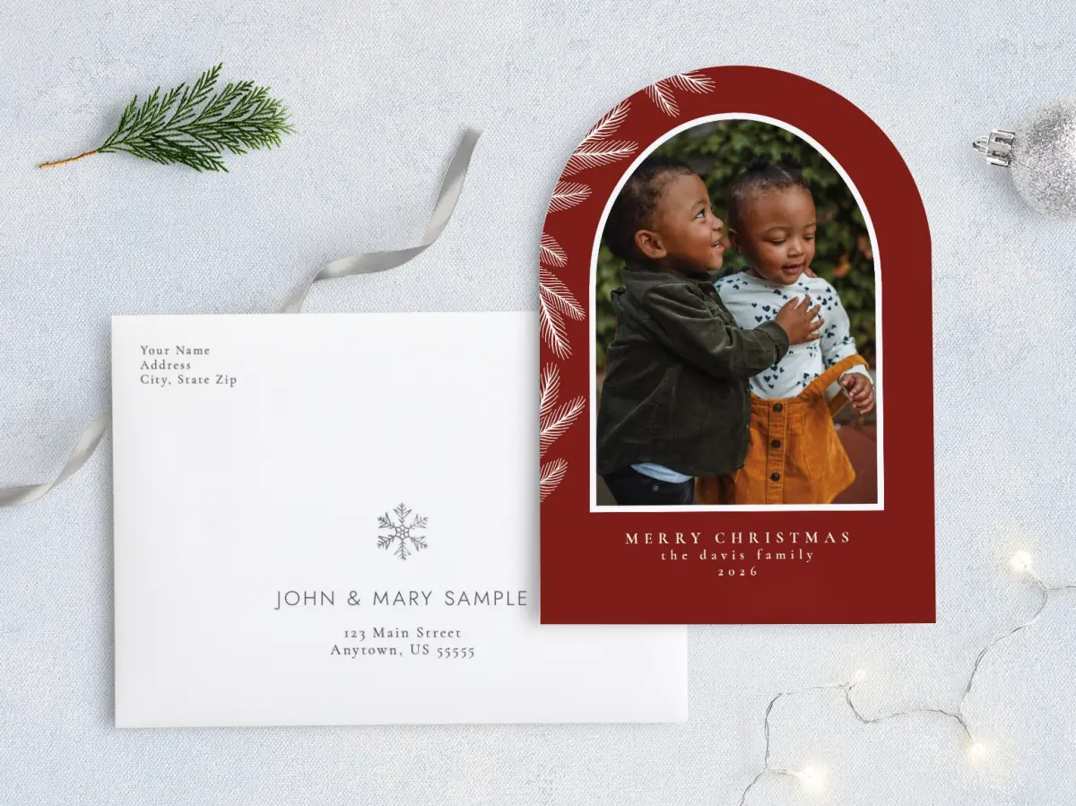 Front with Envelope Design