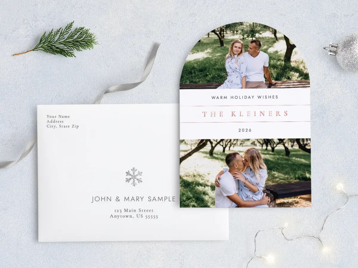 Front with Envelope Design