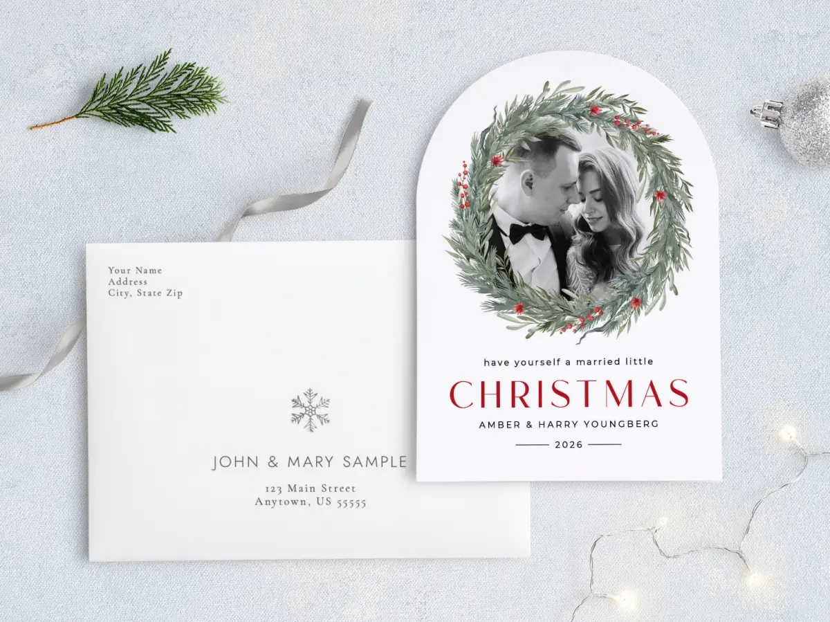 Front with Envelope Design