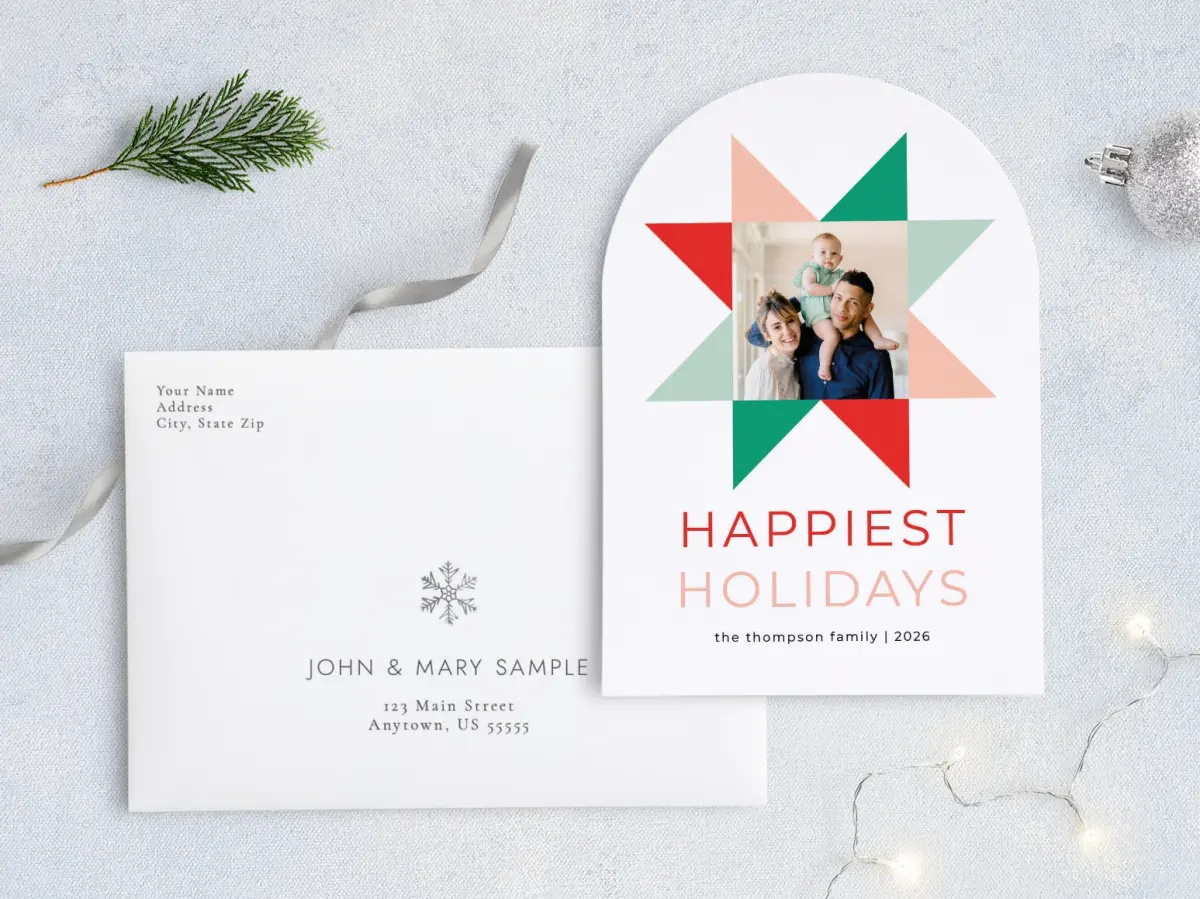 Front with Envelope Design
