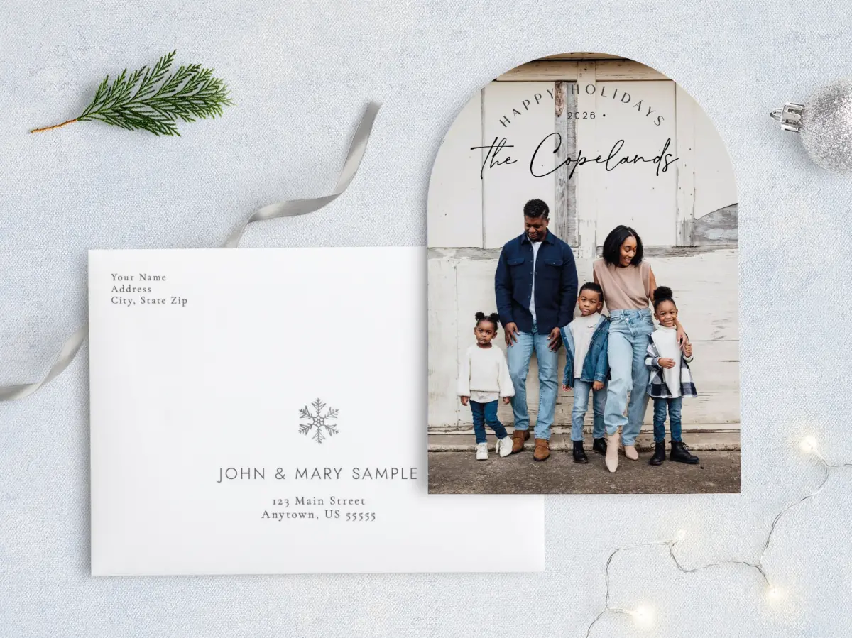 Front with Envelope Design