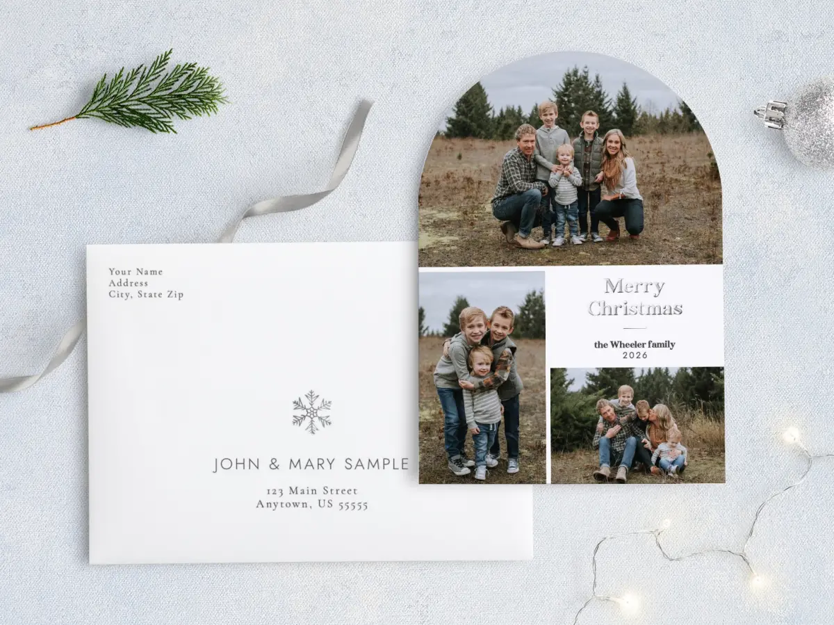 Front with Envelope Design