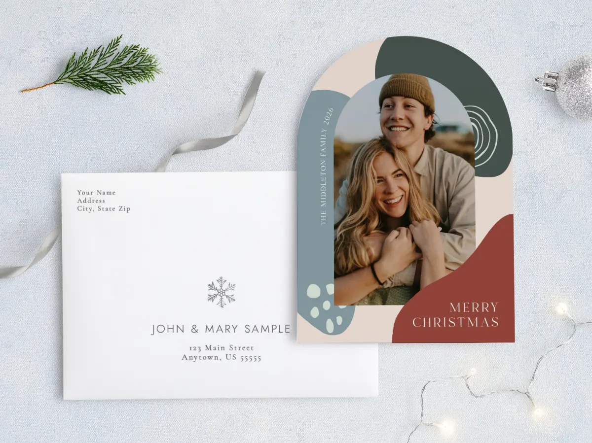 Front with Envelope Design