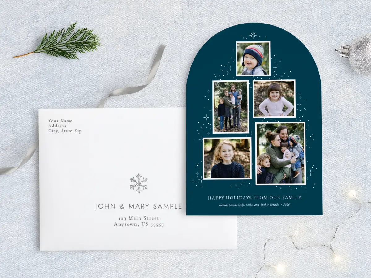 Front with Envelope Design