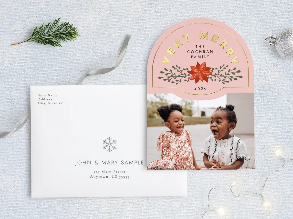 Front with Envelope Design