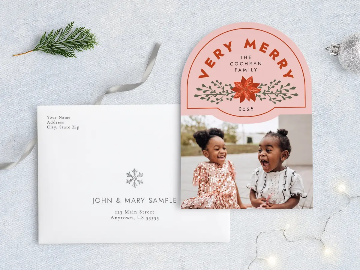 Front with Envelope Design