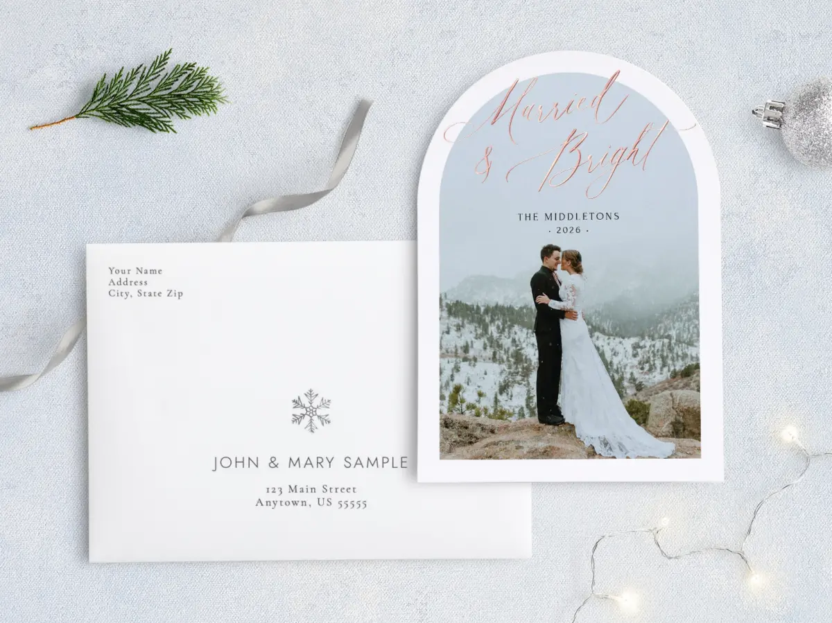 Front with Envelope Design