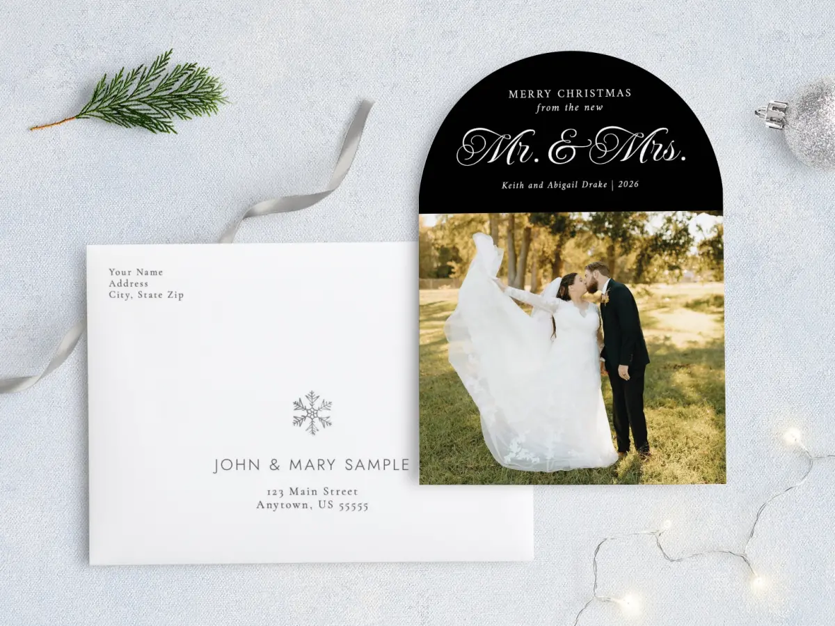 Front with Envelope Design