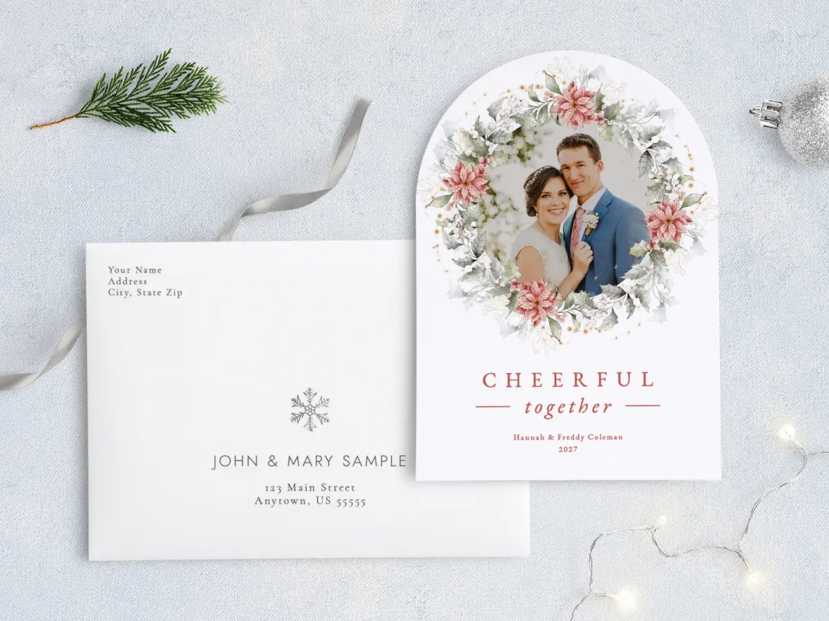 Front with Envelope Design
