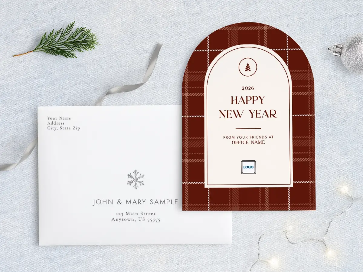 Front with Envelope Design