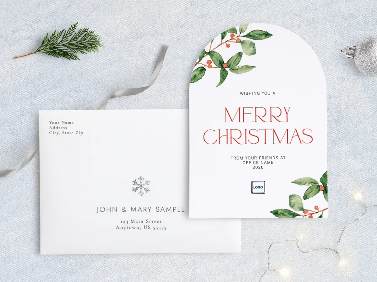 Front with Envelope Design