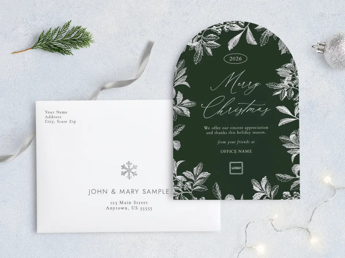 Front with Envelope Design