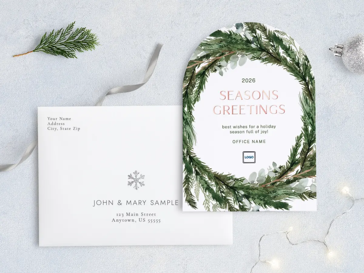 Front with Envelope Design
