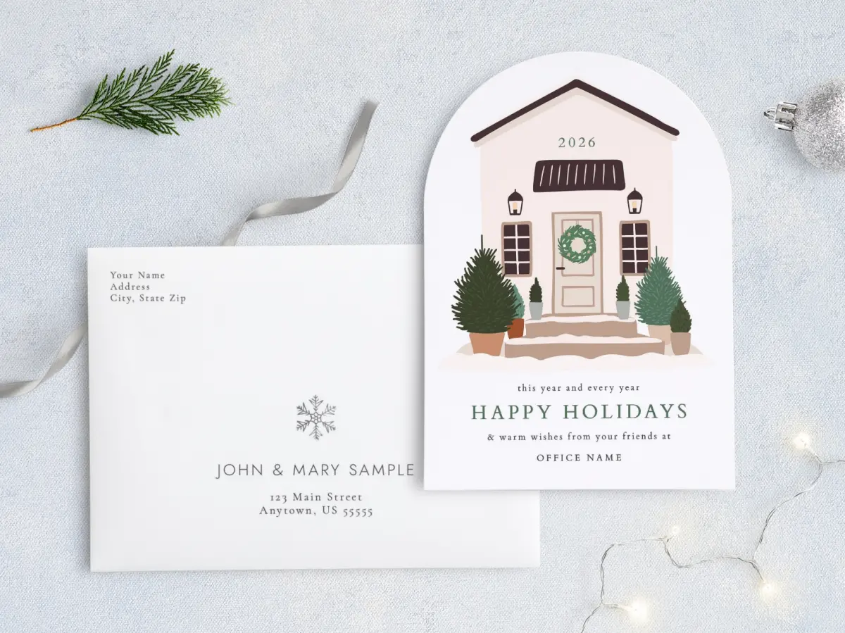 Front with Envelope Design