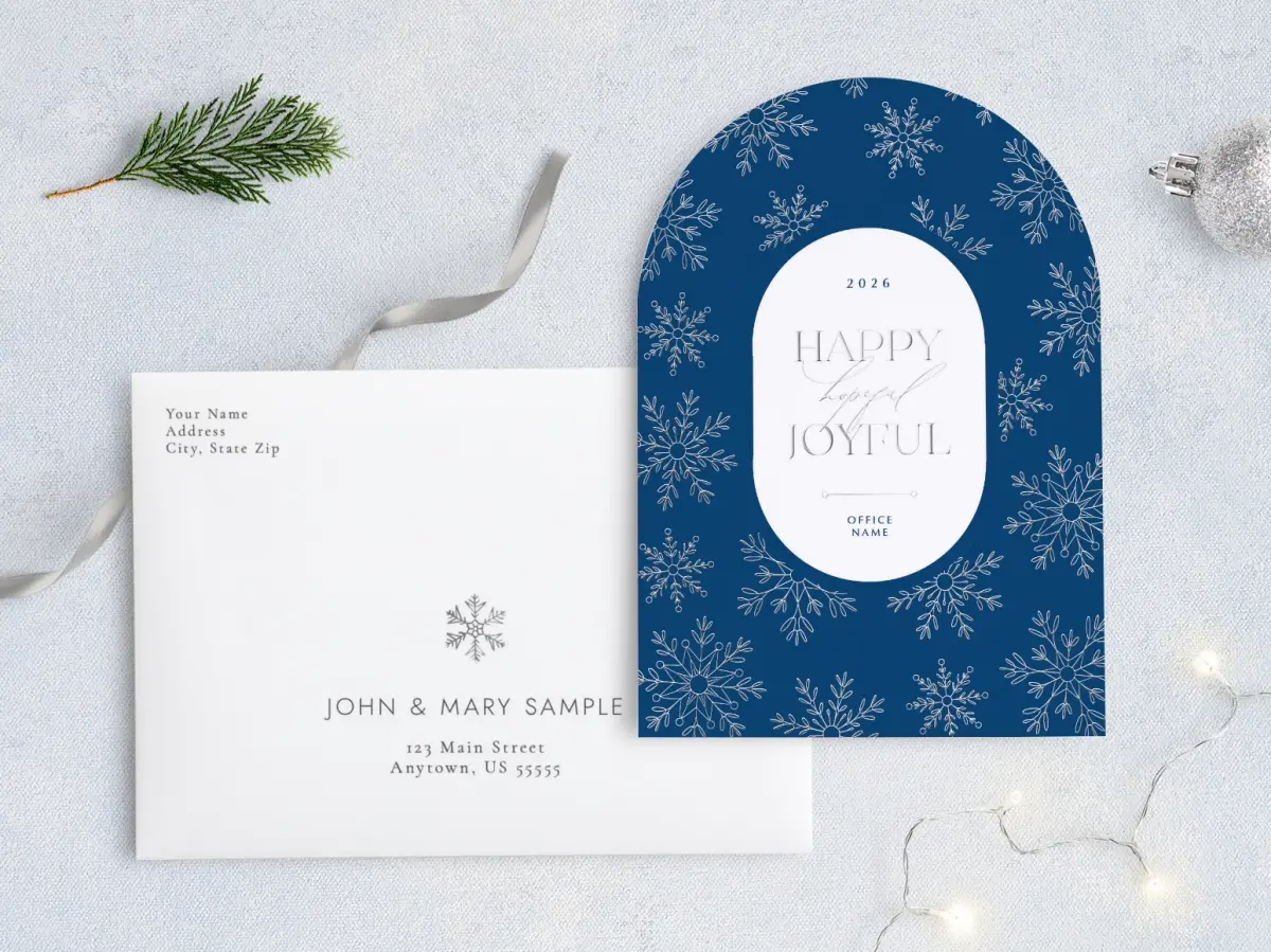 Front with Envelope Design