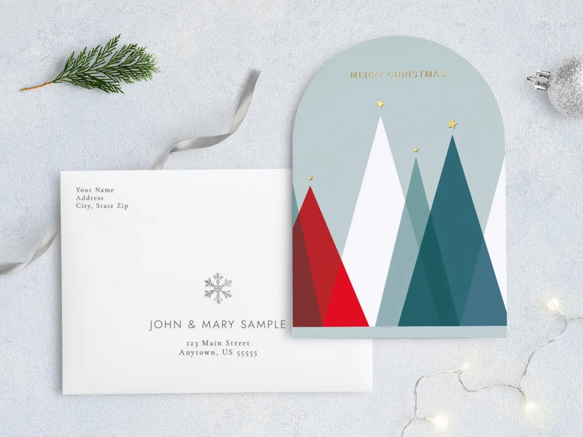 Front with Envelope Design