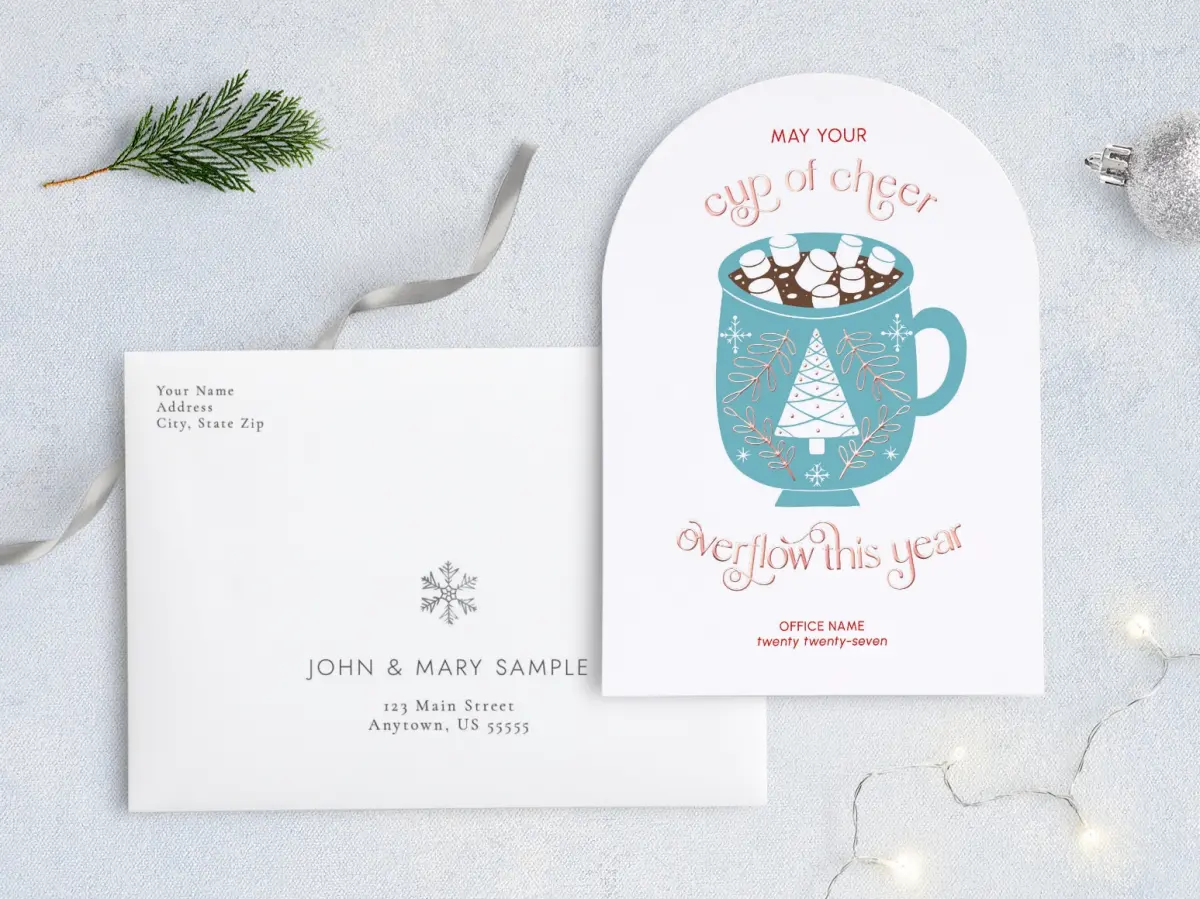 Front with Envelope Design