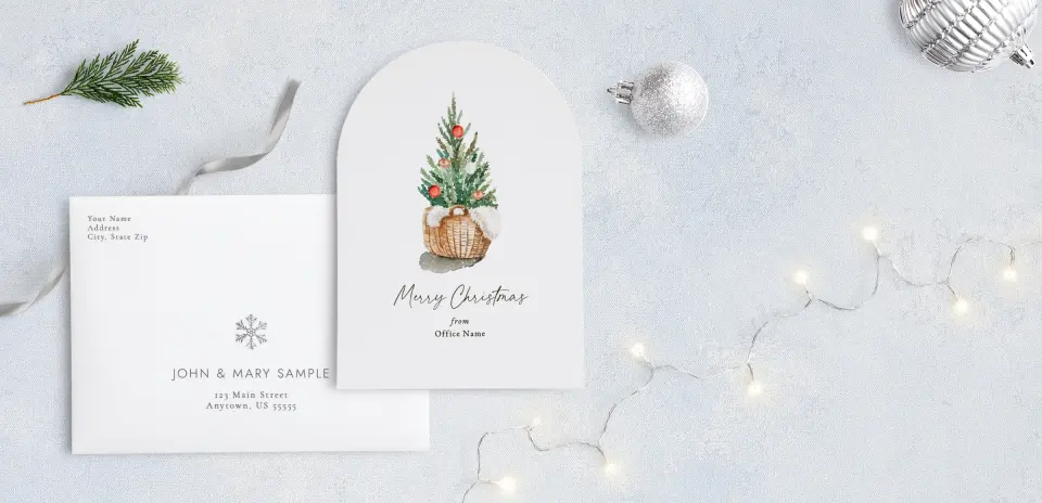 Front with Envelope Design