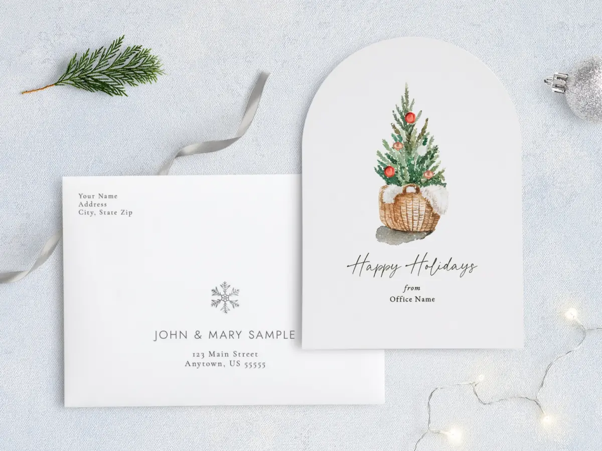 Front with Envelope Design