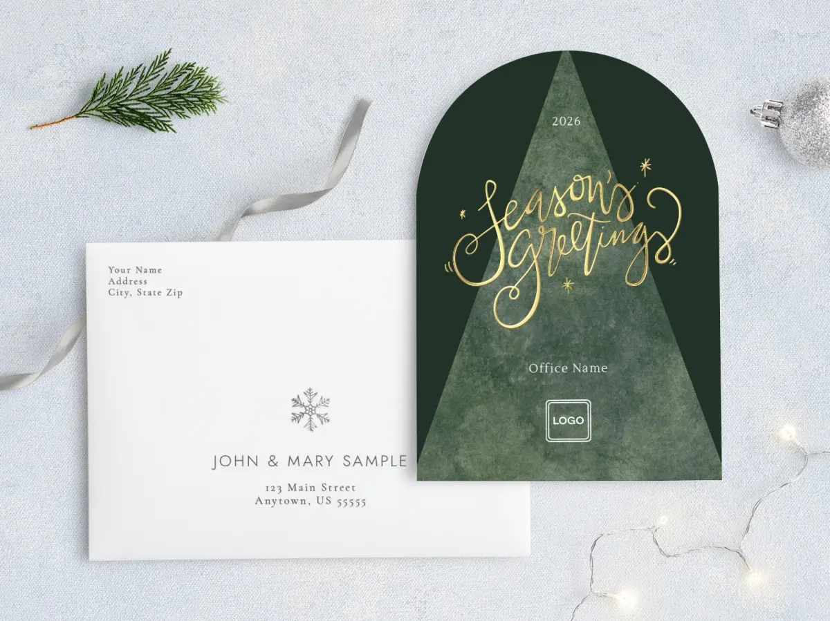 Front with Envelope Design