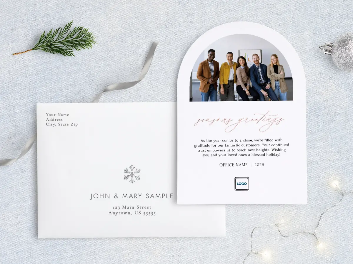 Front with Envelope Design
