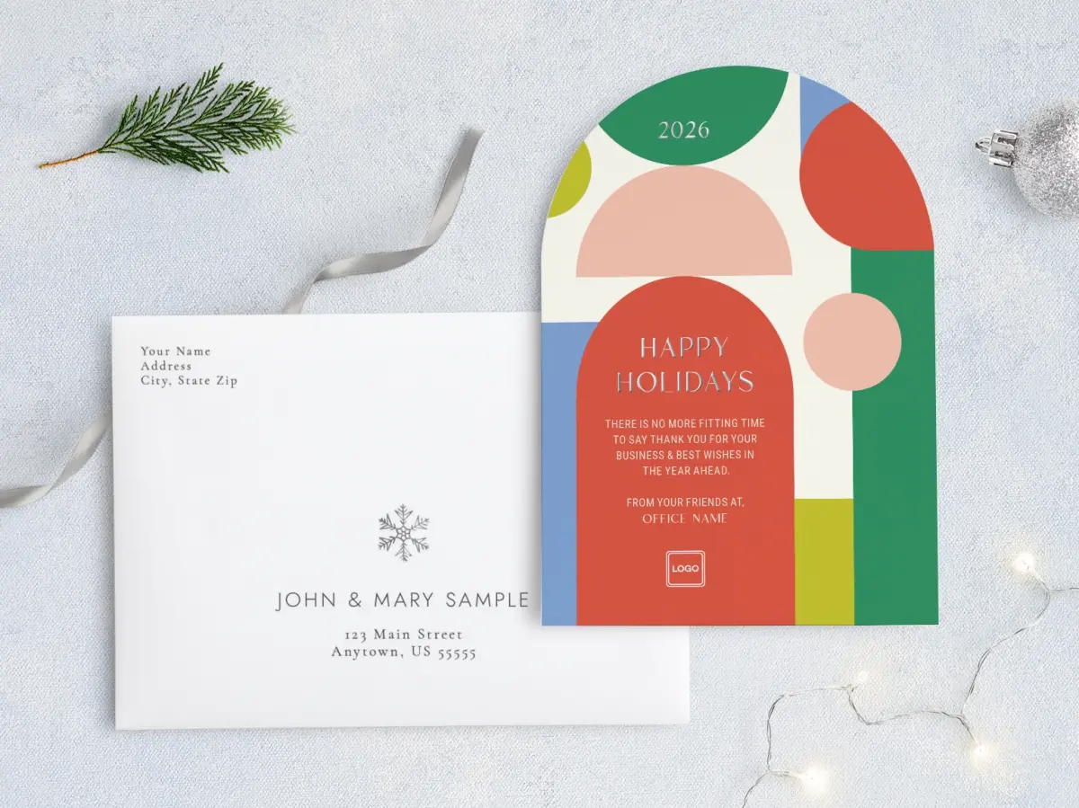 Front with Envelope Design