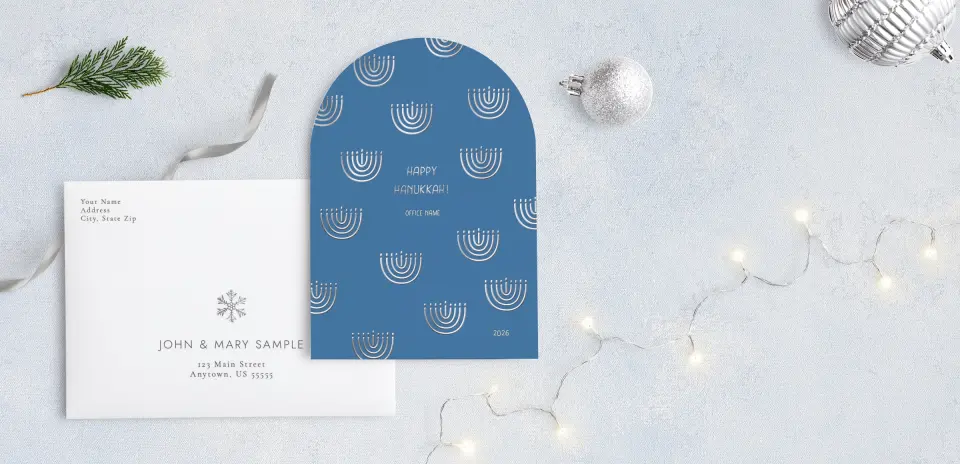 Front with Envelope Design