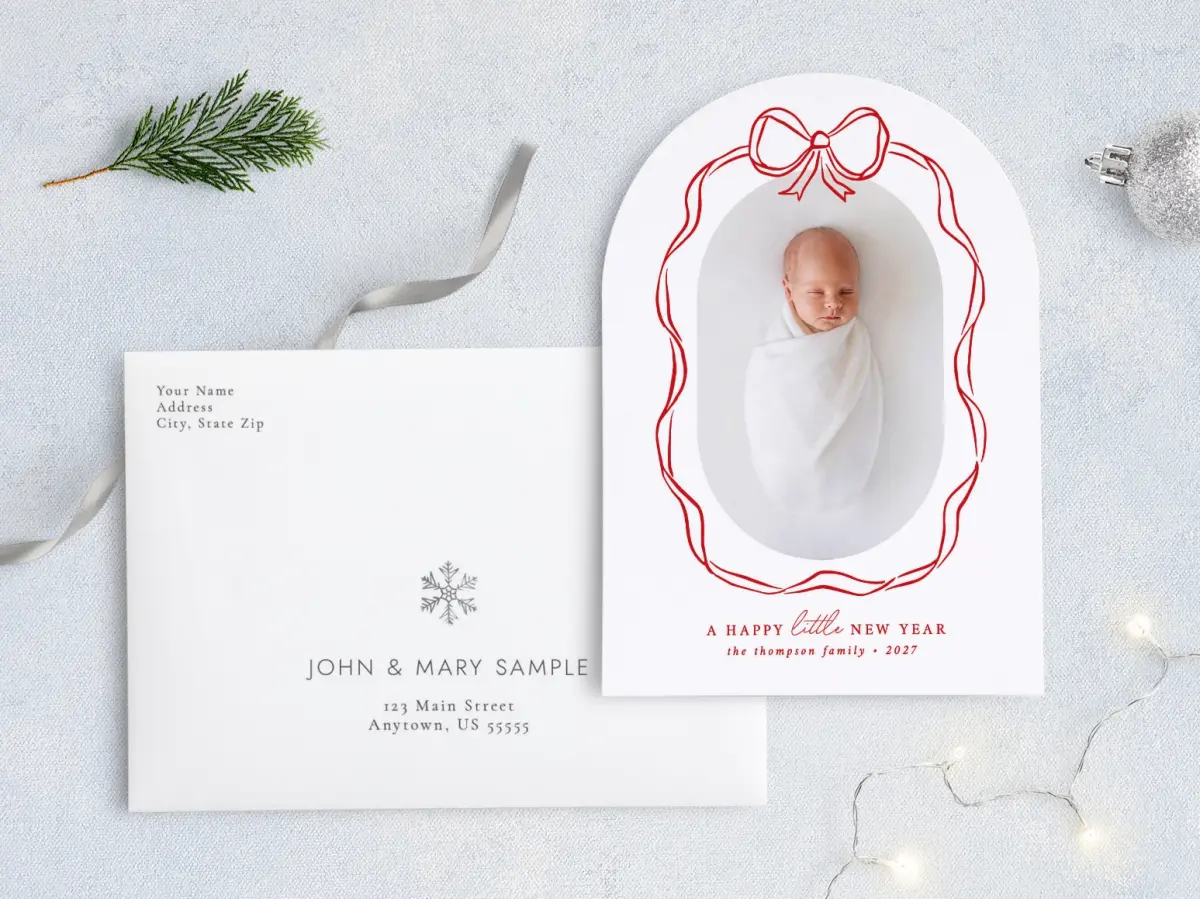 Front with Envelope Design