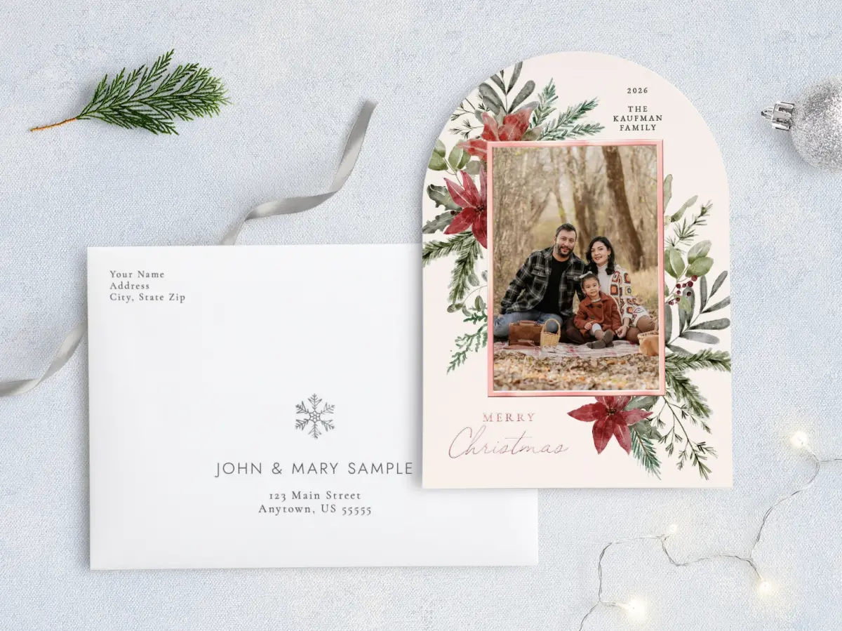 Front with Envelope Design
