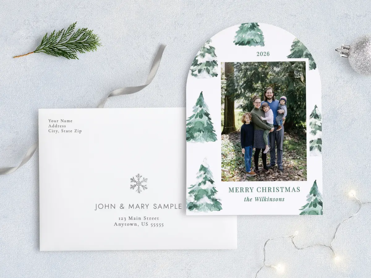 Front with Envelope Design