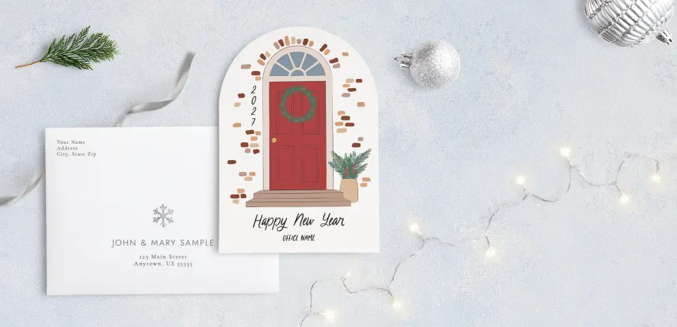 Front with Envelope Design