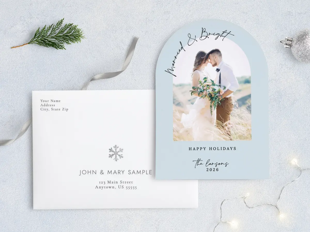 Front with Envelope Design