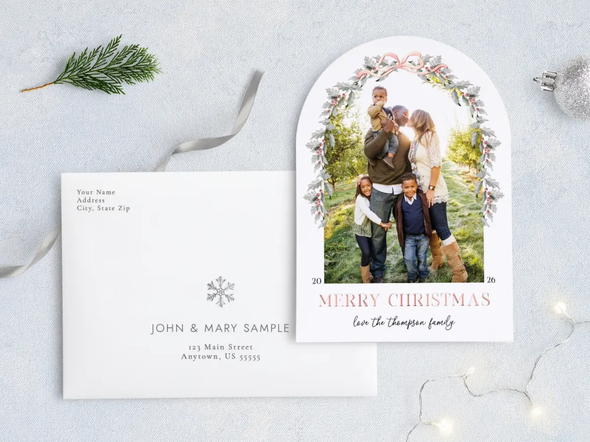 Front with Envelope Design