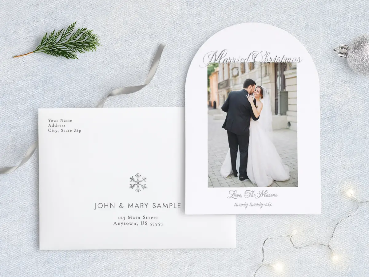 Front with Envelope Design