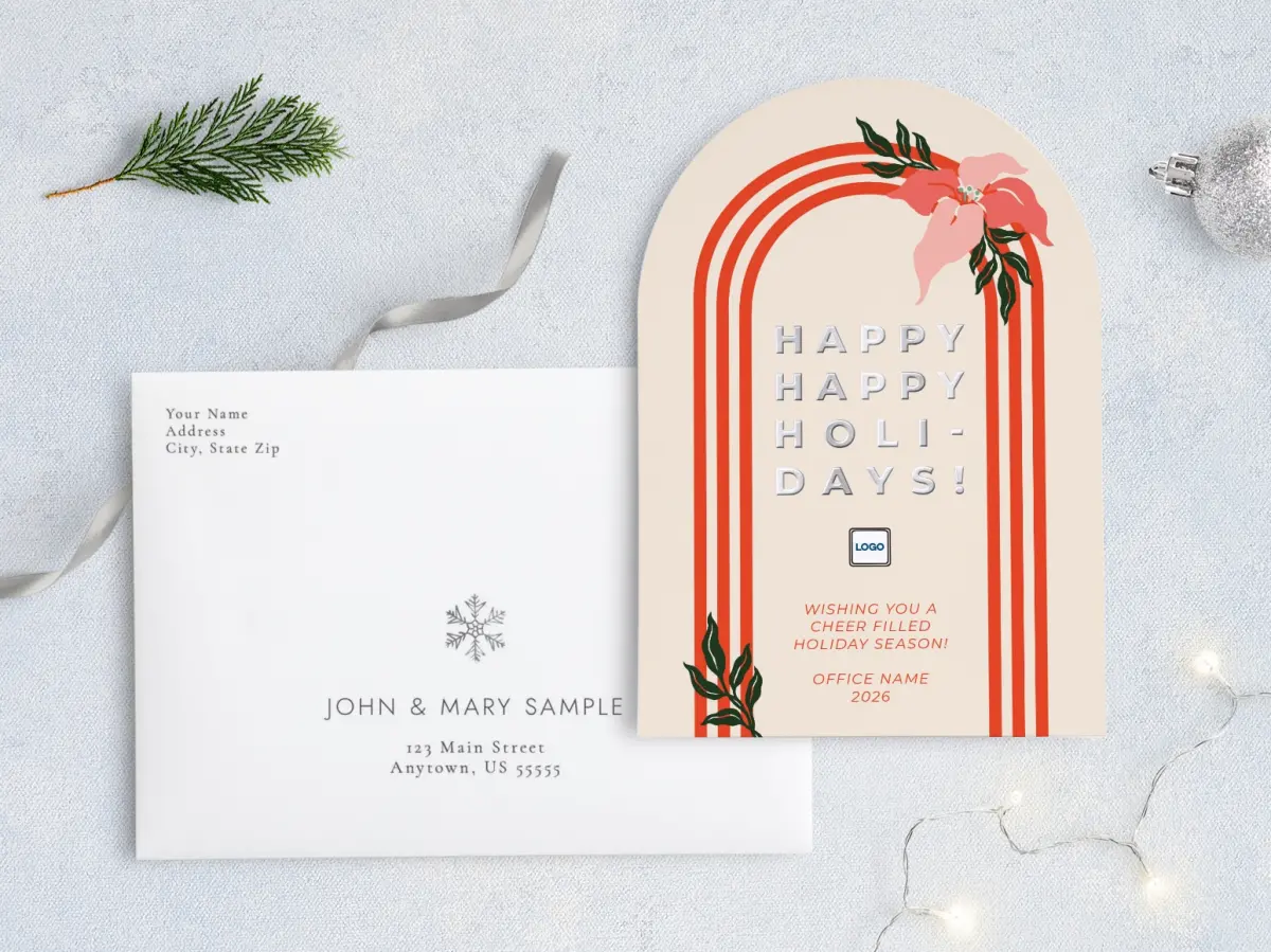 Front with Envelope Design