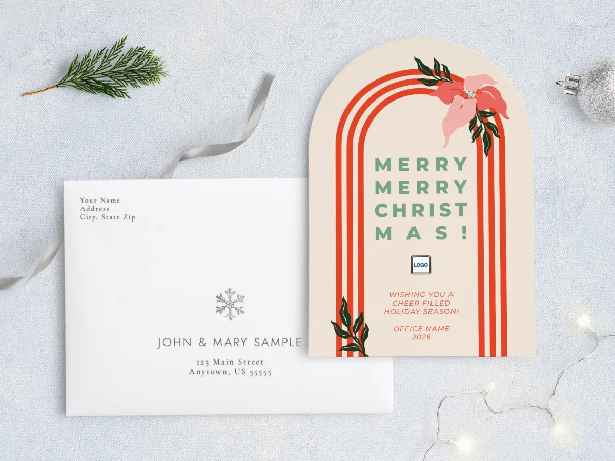 Front with Envelope Design