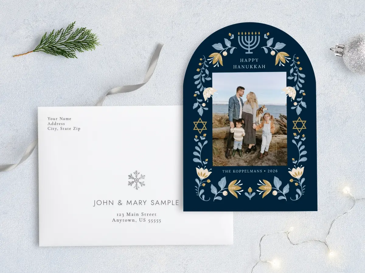 Front with Envelope Design