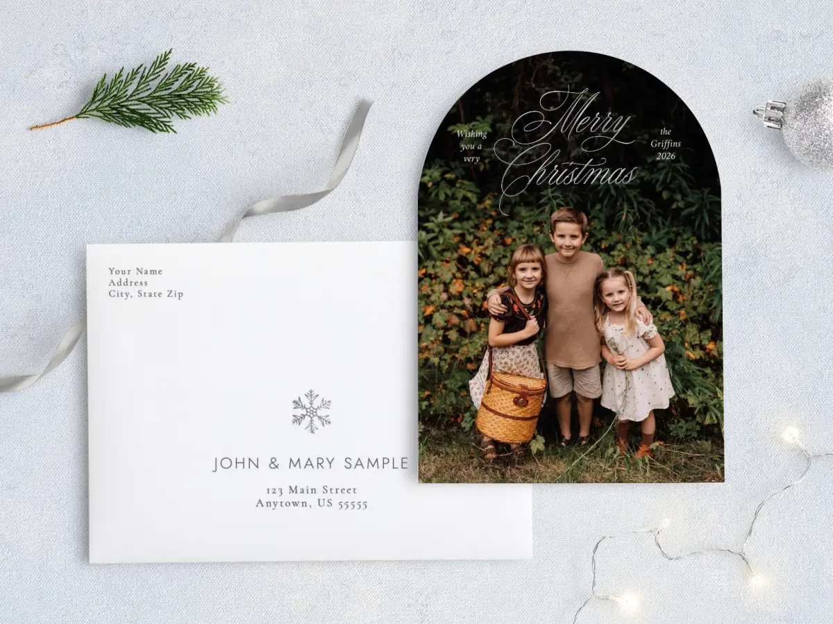 Front with Envelope Design