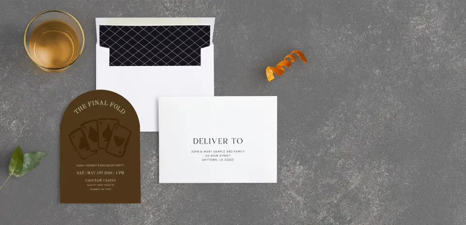 Front with Envelope Liner