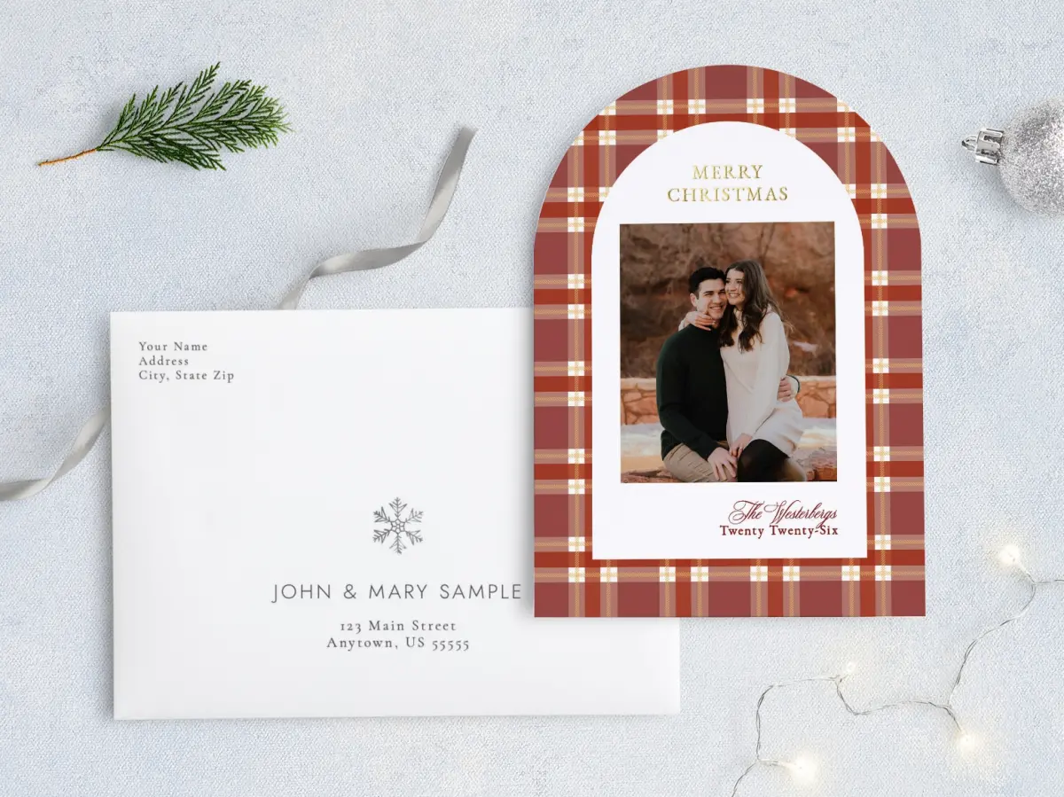 Front with Envelope Design