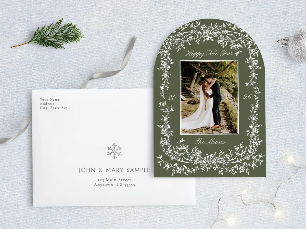 Front with Envelope Design