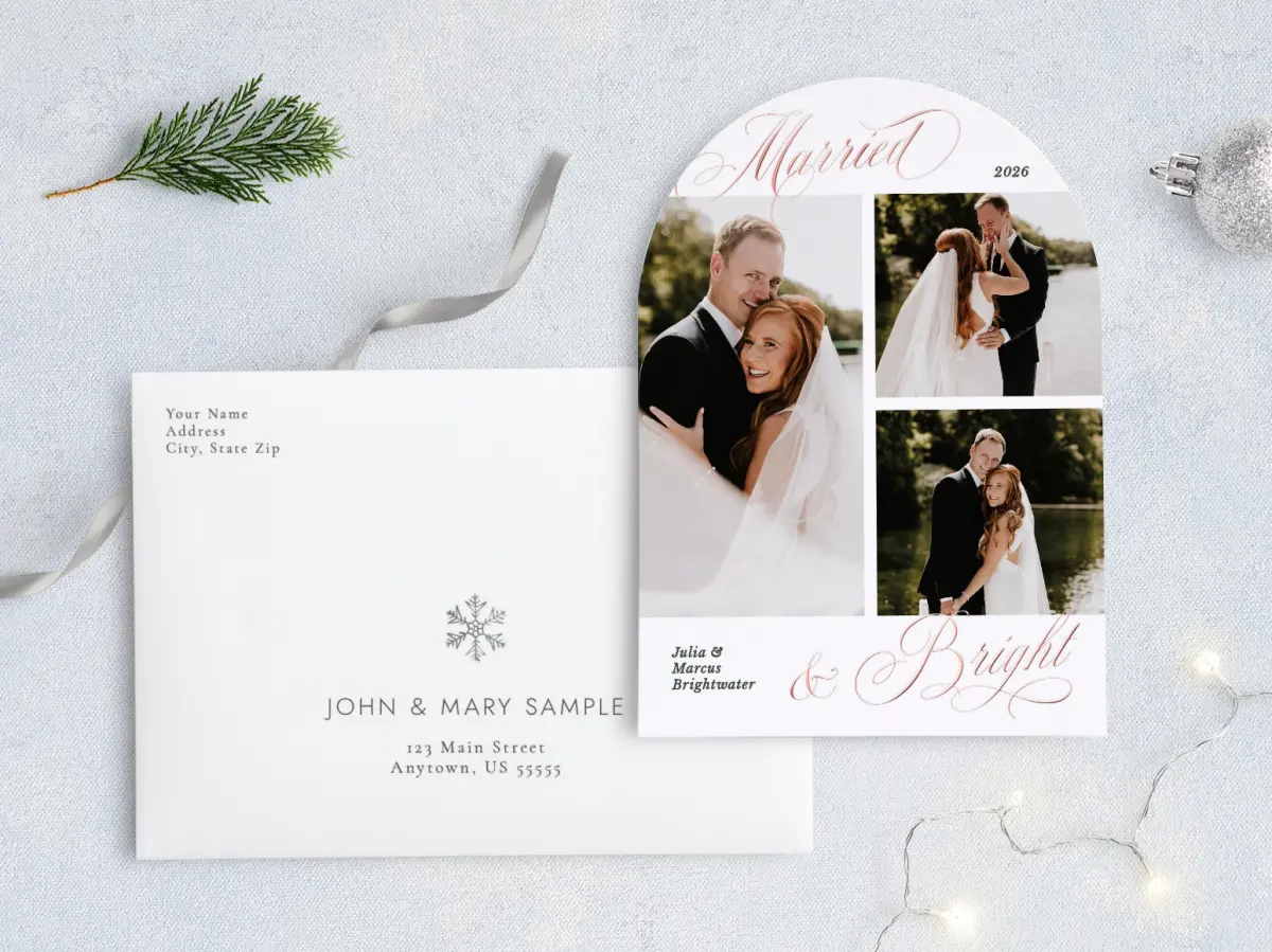 Front with Envelope Design