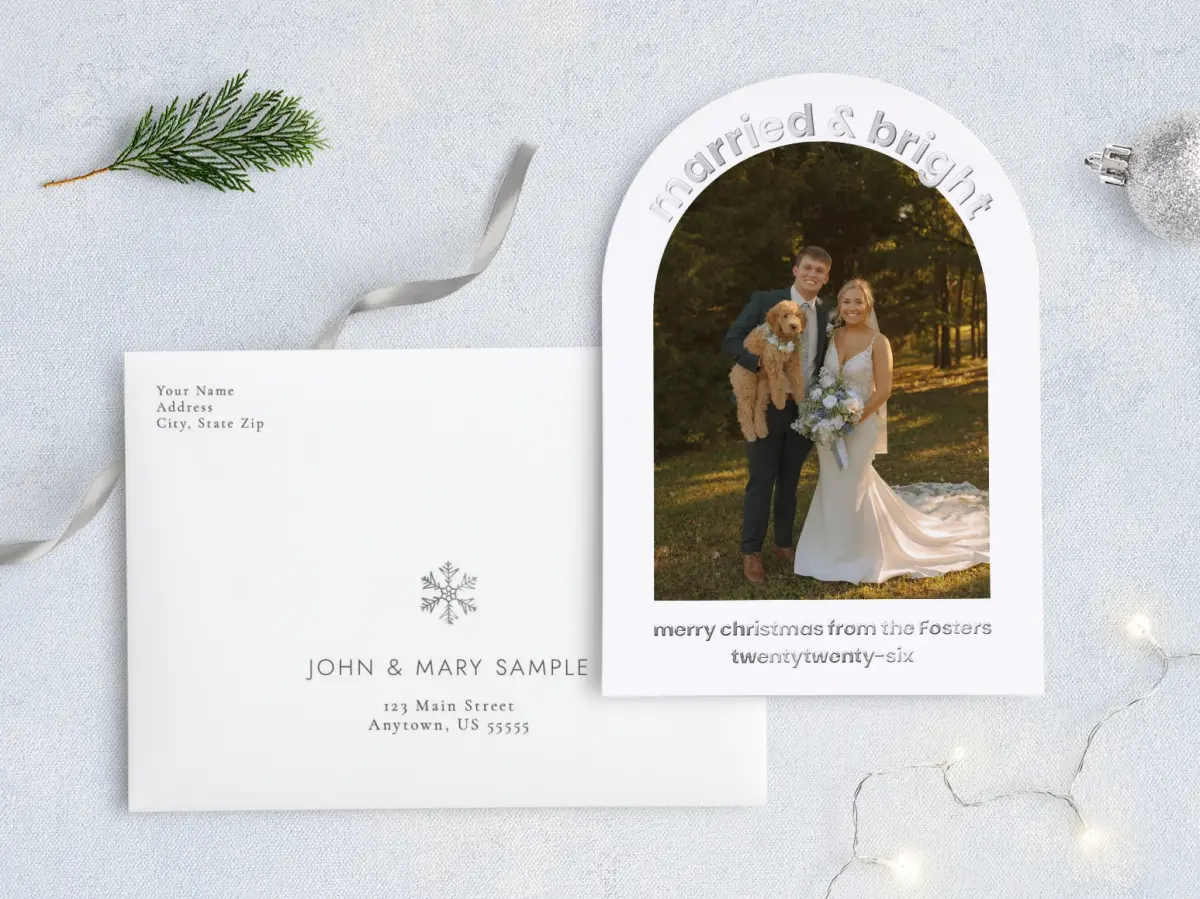 Front with Envelope Design